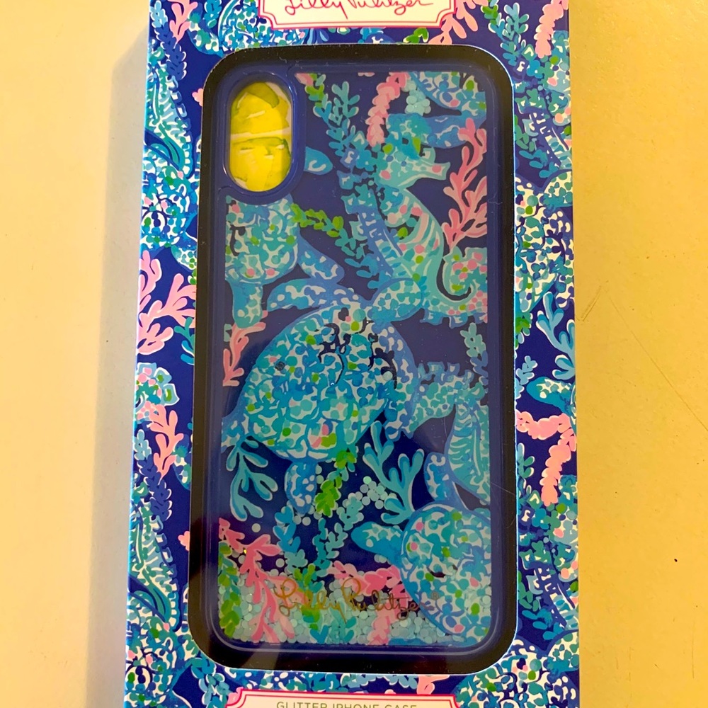 Lilly Pulitzer Glitter Iphone Case X/XS